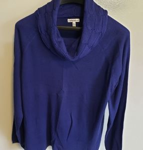 Croft & Barrow XL Cowl Neck Sweater